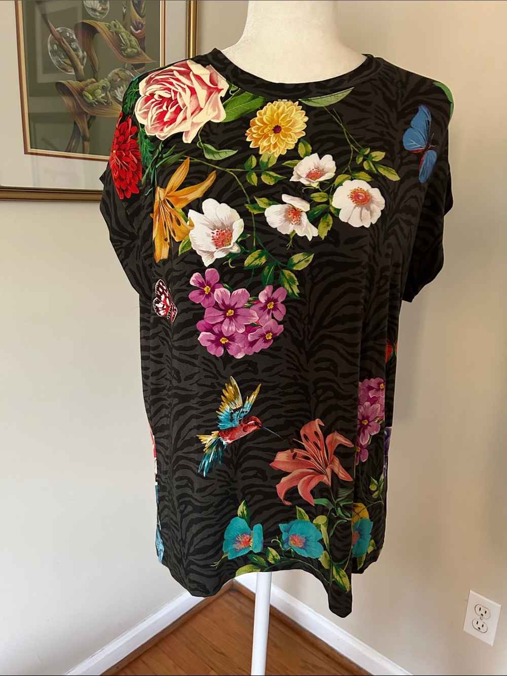 Johnny Was Blooming Breeze Relaxed Tee
